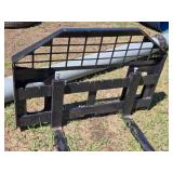 Skid Loader Pallet Fork Attachment with 5
