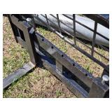 Skid Loader Pallet Fork Attachment with 5