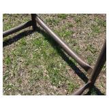 Steel Frame Base was Trailer Axle Transport Cradle