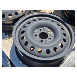 Lot of 4 Steel Car Rims - 17 Inch, Multi-fit (See description)
