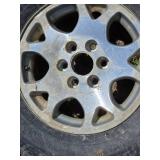 Pair of 265/70R17 Wild Country Trail 4SX Tires with Rims - OVER 3/4 Tread