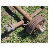 Dexter 3500 lbs Capacity Trailer Axle with Drum Brakes HF = 76.00, SC = 59.50 Came out of 2019 Camper that was Put on a Trailer