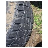 Set of 4 Supermax All-Terrain Tires and Rims 35x12.50R20LT off of a 2021 Dodge Ram 2500 - See All Pics