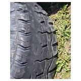 Set of 4 Supermax All-Terrain Tires and Rims 35x12.50R20LT off of a 2021 Dodge Ram 2500 - See All Pics