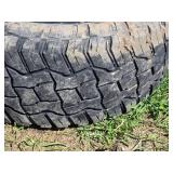Set of 4 Supermax All-Terrain Tires and Rims 35x12.50R20LT off of a 2021 Dodge Ram 2500 - See All Pics