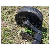 Pioneer Rim & Wheel 3500 lbs Trailer Axle with Hubs Approx. 70" from Frame Mount to Frame Mount