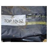 10 x 32 Billboard Tarp with Advertising Graphics