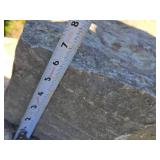 Set of 3 Large Natural Stone Slabs Approx 36x18x6 - heavy