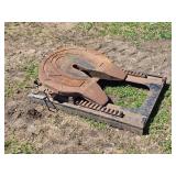 Heavy Duty Holland Sliding Fifth Wheel Hitch Plate - Mount Plate Approx. 48" x 34"