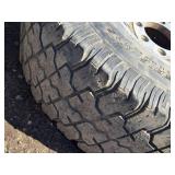Lot of 4 rims, 2 with LT265/75R16 Tires