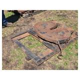 Heavy-Duty Fifth Wheel Coupling Device 39x53