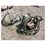 Hurst Hydraulic Pump and Hose Set with Jaws of Life Tool