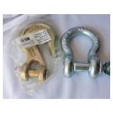 Heavy-Duty G-70 Grab Hook and 3/4" Clevis