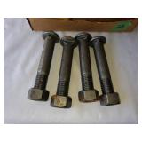 Assorted Industrial Hardware: 2x3/4 Bolts, Washers, Valve Assembly and Wheel Seals