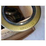 Assorted Industrial Hardware: 2x3/4 Bolts, Washers, Valve Assembly and Wheel Seals