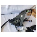 Set of 2 Black Electric Side Mirrors off 2003 Chevy 2500 and Other Accessories