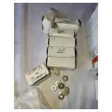 Bulk Lot of Assorted Stainless Steel Screws, Nuts, and Washers