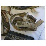 Lot of Heavy Duty Ratchet Tie Down Straps with Ratches