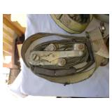 Lot of Heavy Duty Ratchet Tie Down Straps with Ratches