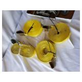 Ratchet Straps with Hooks and Ratchets