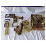 Used Heavy Duty Ratchet Straps