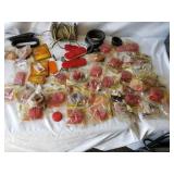 Lot of Semi and Trailer Marker and Clearance Lights Assorted Parts