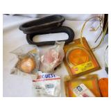 Lot of Semi and Trailer Marker and Clearance Lights Assorted Parts