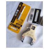 Sunex 30mm crowfoot wrench, Dewalt magnetic bit holder, Socket