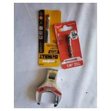 Lot of 3 Hand Tools: SunEx Wrench Adapter and Socket Adapters