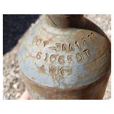Lot of 2 Used Compressed Gas Cylinders with Valves