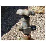 Lot of 2 Used Compressed Gas Cylinders with Valves