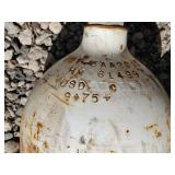 Lot of 2 Used Compressed Gas Cylinders with Valves