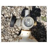 Lot of 2 Used Compressed Gas Cylinders with Valves