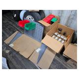 BRAND NEW Collection of Wheel Weights, Tire Changing Tools, and Storage Bins