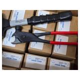 BRAND NEW Collection of Wheel Weights, Tire Changing Tools, and Storage Bins