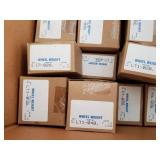 BRAND NEW Collection of Wheel Weights, Tire Changing Tools, and Storage Bins