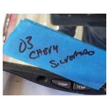 03 Chevrolet Silverado Auto-Dimming Rearview Mirror with Compass & Temperature Display