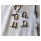 Stainless Steel Eye Bolts and Shackles
