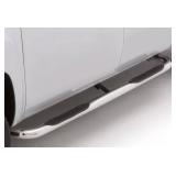 NEW Lund 22682178 Polished Stainless Steel 3" Round Bent Nerf Bars for 2005-2018 Nissan Frontier Crew Cab