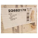 NEW Lund 22682178 Polished Stainless Steel 3" Round Bent Nerf Bars for 2005-2018 Nissan Frontier Crew Cab