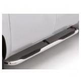 NEW Lund 22695801 Polished Stainless Steel 3" Round Bent Nerf Bars for 2007-2018 Toyota Tundra CrewMax Cab