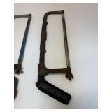 Vintage Compass Saw and Hack Saws