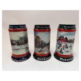 Budweiser Steins