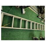 28 Ft Long Aluminum Adjustable Ladder ( Used)
