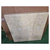 Folding Table (USED): 35"L x 35"W x 27"H