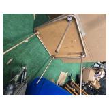 Folding Table (USED): 31"L x 31"W x 26"H