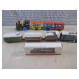 (BSB) Vintage Wind-Up Zig-Zag Train...