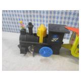 (BSB) Vintage Wind-Up Zig-Zag Train...