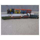 (BSB) Vintage Wind-Up Zig-Zag Train...