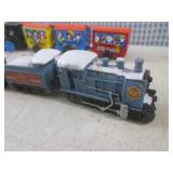 (BSB) Vintage Wind-Up Zig-Zag Train...
